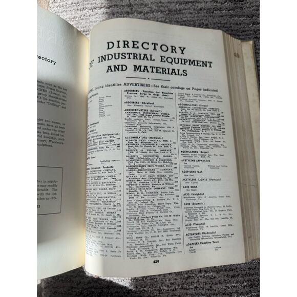 ASME Mechanical Catalog & Directory, 1949, Thirty Eighth Volume - Picture 3 of 5